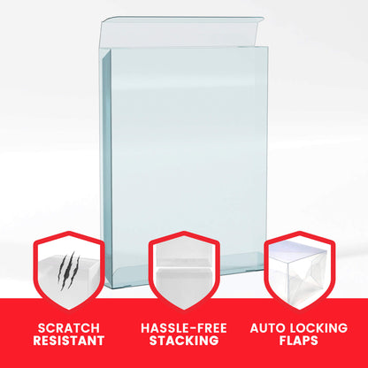 EVORETRO Display Case Protector for PS3/PS4 Steel Book Box PET Protector