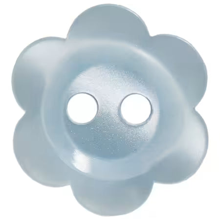 Hemline Buttons - 13mm 2 Hole - Basic Flower
