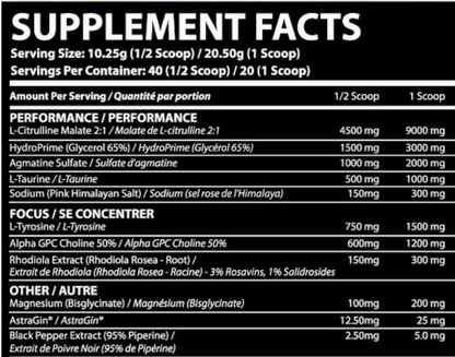 APE-X Ape Pump+ Stim Free Pre-Workout
