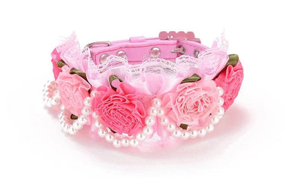 Collier pour chien Rosey Pearl | Collier élégant