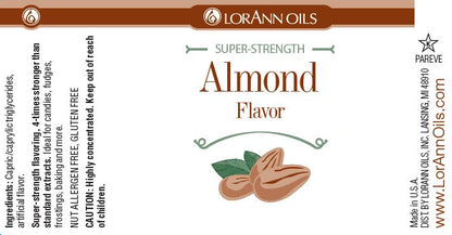 Almond Flavoring - Super Strength Flavor 1 oz., 16 oz., 1 Gallon, 5 Gallons - Ships Free Within Canada on Orders Above CAD $199