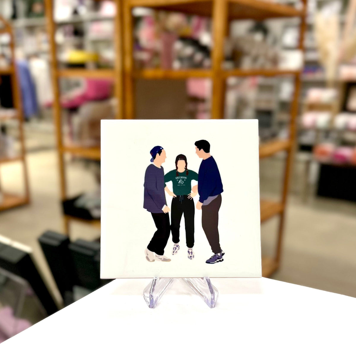 Sous-verre pop art Friends