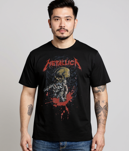 Metallica - T-shirt noir Alien Birth
