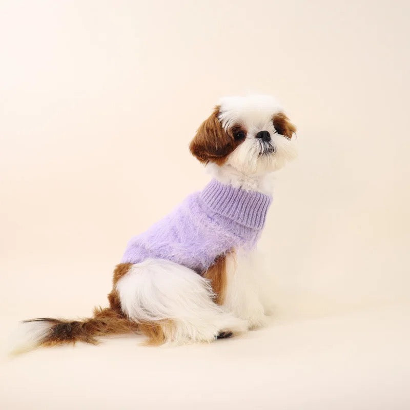 Pull duveteux CloudSoft pour chien | Pull confortable en peluche pour chien