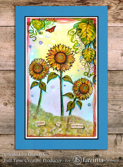Lavinia Stamps - Tampon Tournesol 2