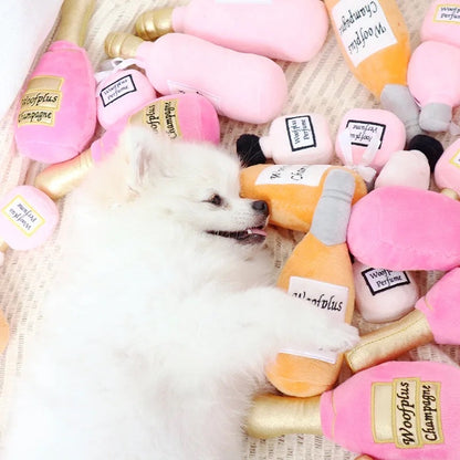 Jouets Champagne Doggie – Jouets en peluche pour chiens