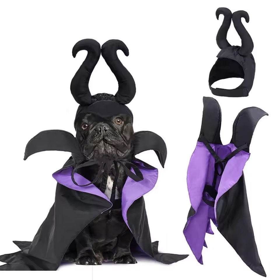 Pawleficent Dog Halloween Costume | Dog Costume for Halloween