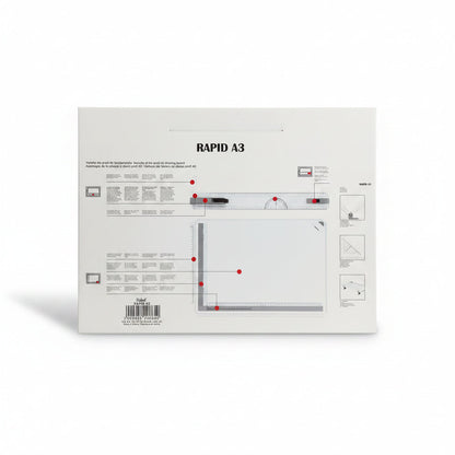 Parallel Edge White Drawing Board -14.5" x 20''