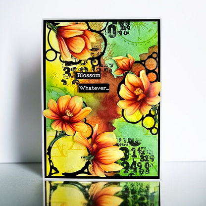 AALL and Create - 6"x6" Stencil - Magnolia Sway