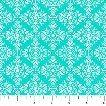 Patrick Lose - Busy Bunny - Turquoise Heart Demask - 10136-61