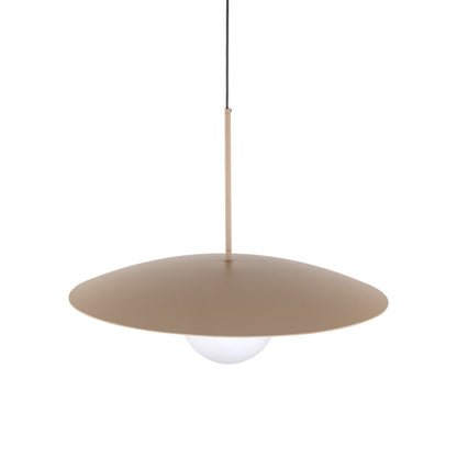 SLATE Mid-Century Modern Wide Dome Pendant Light for Kitchen Island & Dining Table