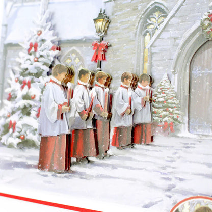 Découpage Découpé – Scène de Neige Enfant de Chœur (Lot de 3)