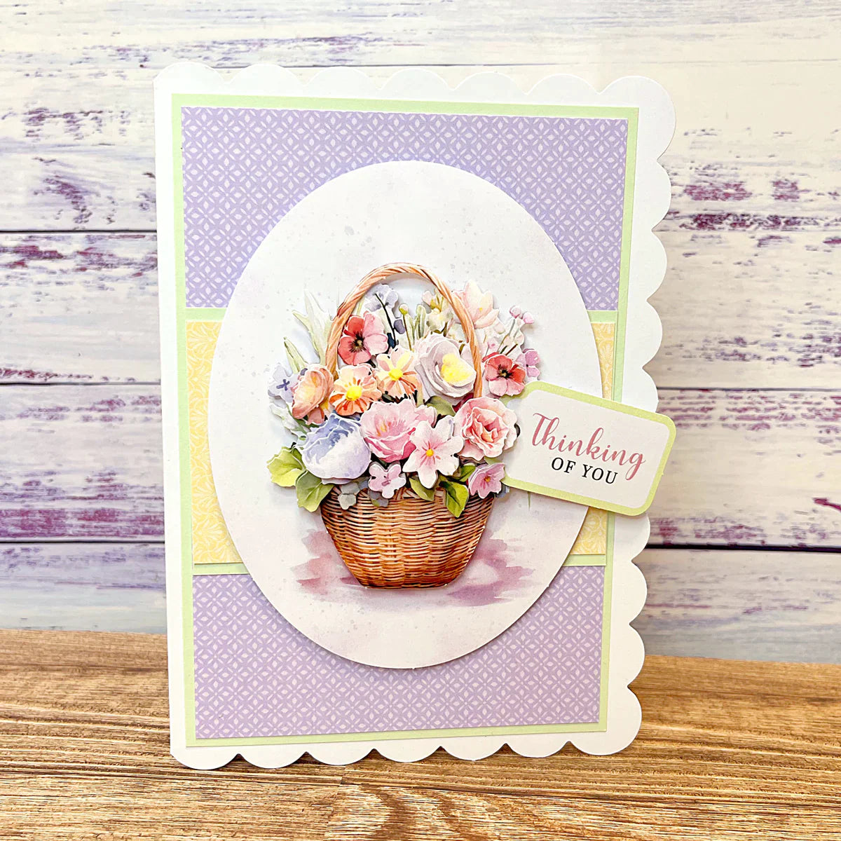 Découpage découpé à la presse - Animaux de Pâques et fleurs printanières (lot de 12)