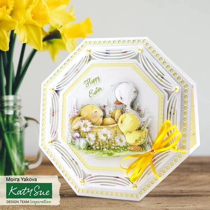 Découpage Découpé – Printemps et Pâques (Lot de 12)