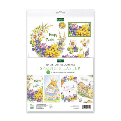 Découpage Découpé – Printemps et Pâques (Lot de 12)