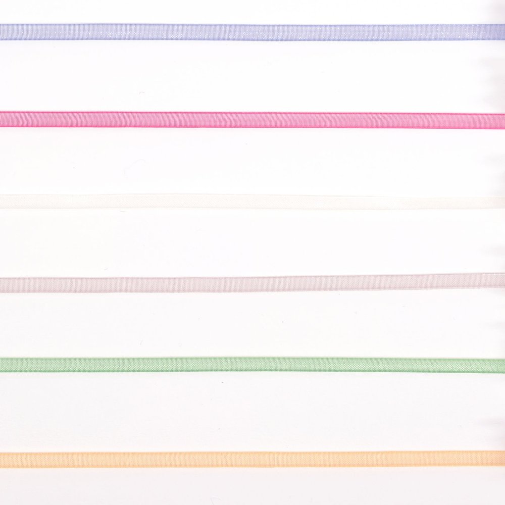 Ruban Organza Vaessen Creative 6 Couleurs 3mmx2m Noël