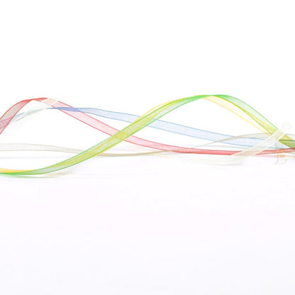 Ruban Organza Vaessen Creative 6 Couleurs 3mmx2m Noël
