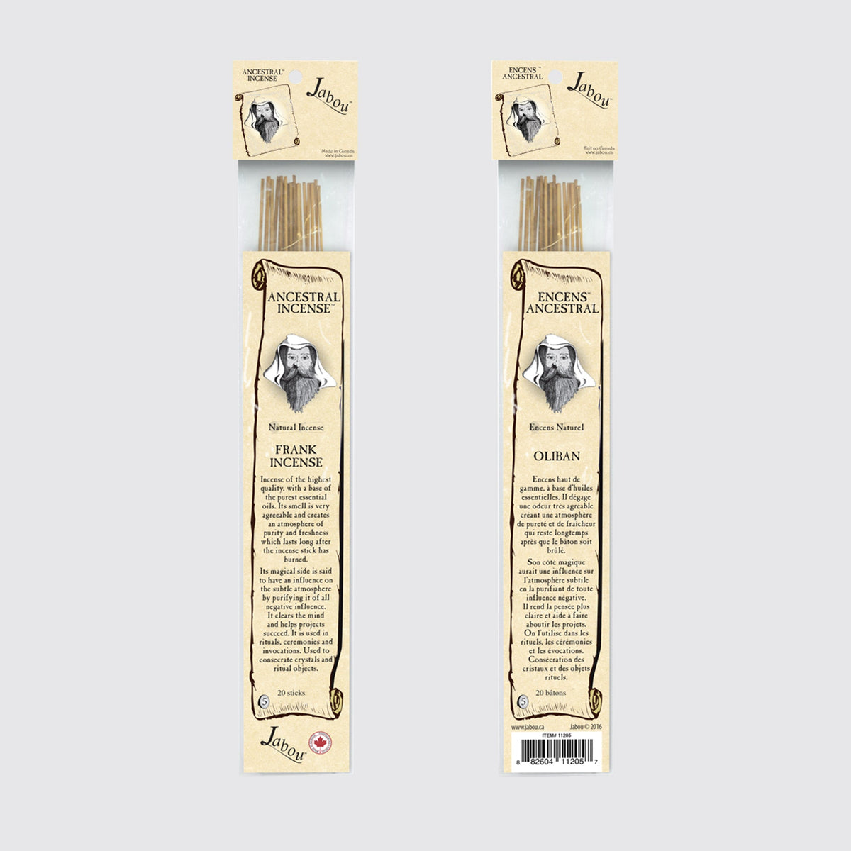Bâtonnets d'encens à la résine de Boswellia Ancestral #05