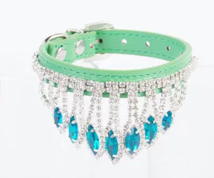 Collier pour chien Ocean Royale | Collier pour chien avec strass