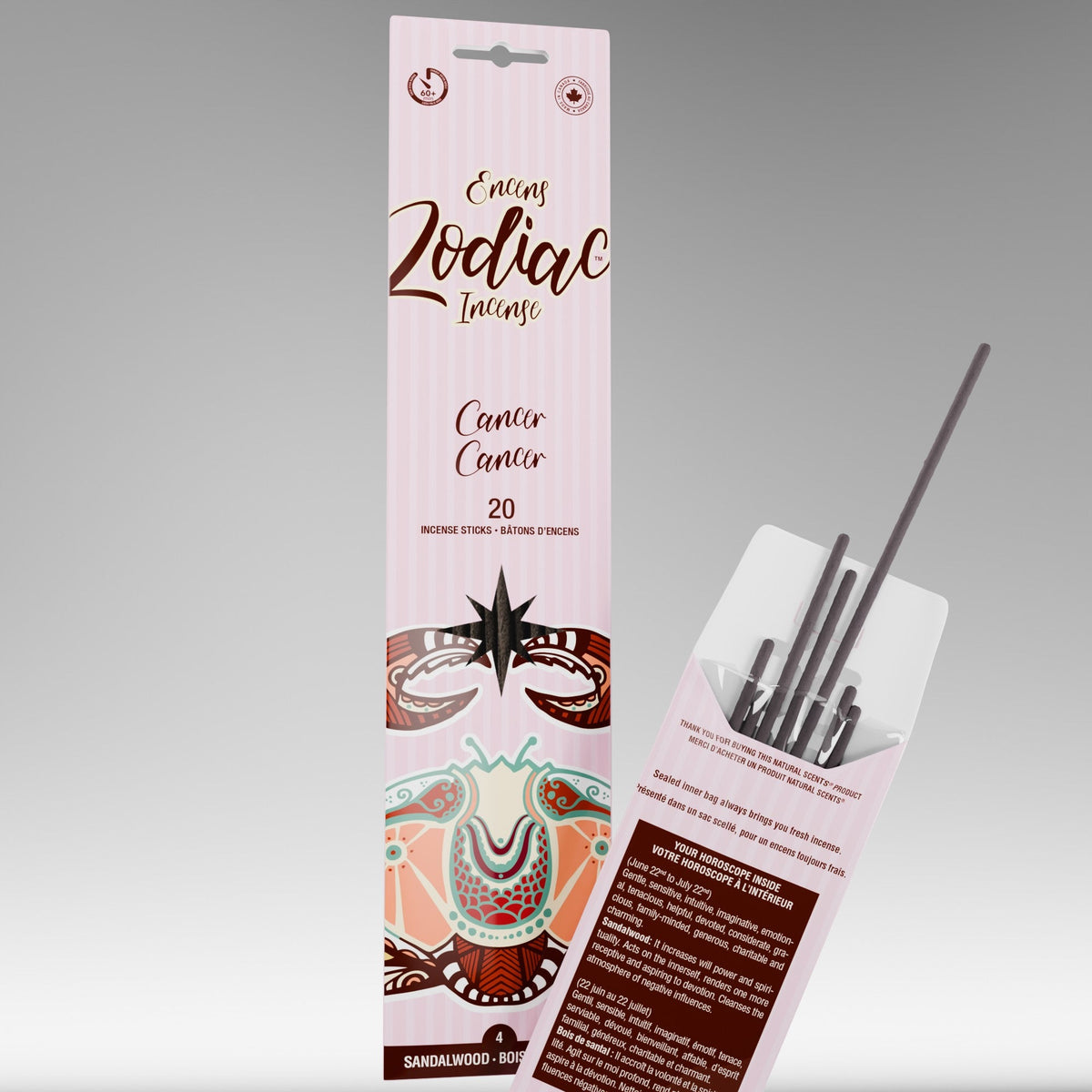 Zodiaque #04 Bâtonnets d'encens Cancer