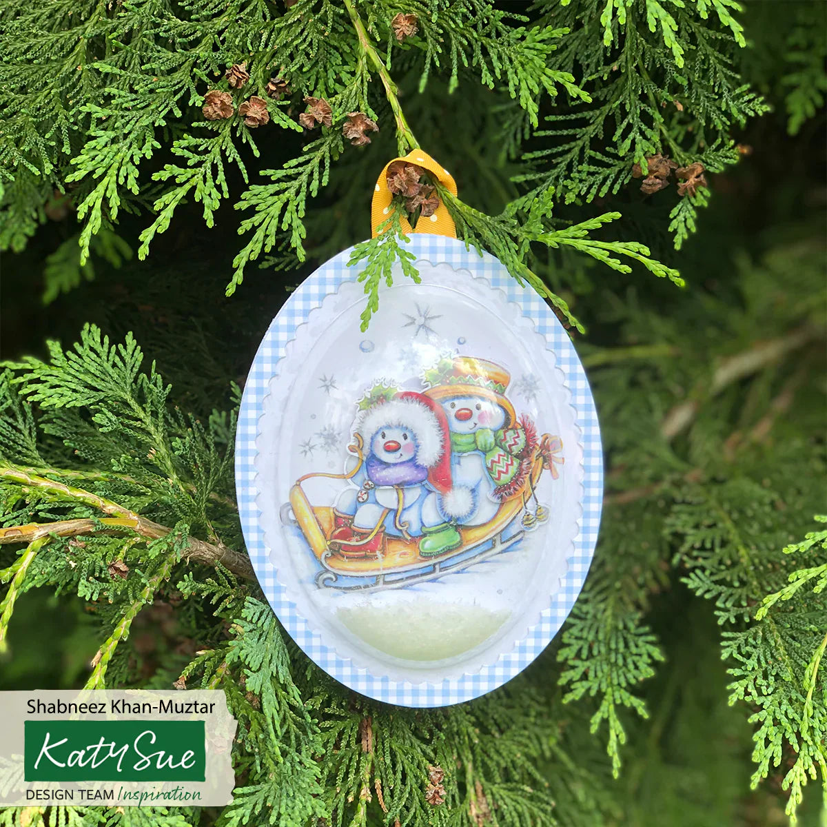 Bloc de papier bricolage Bonhomme de neige
