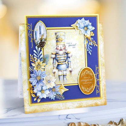 Découpes décoratives de Noël Contes de Fées avec finition métallisée, 2 feuilles