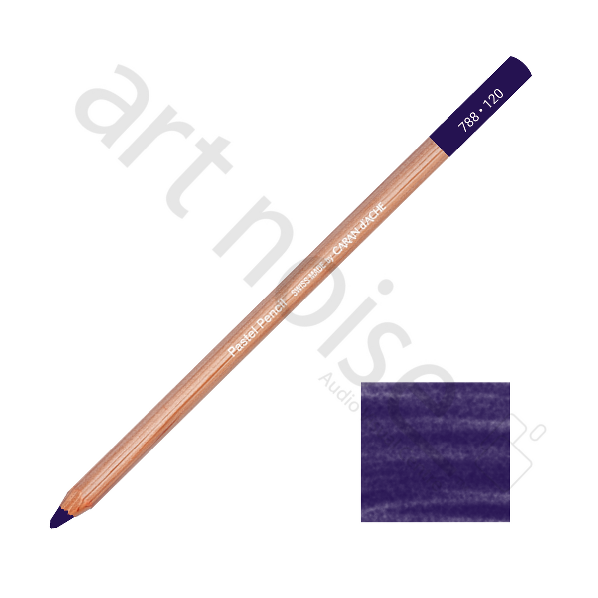 Caran d'Ache - Crayon Pastel - Roses et Violets