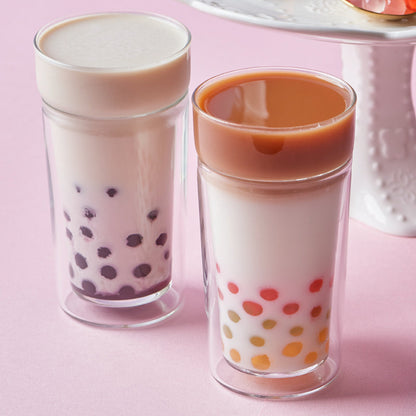 Boba Éclatantes à la Fraise | Boba Éclatantes | Mini-pot de 490 g | 6 mini-pots par caisse | 90 caisses par palette | Expédition gratuite au Canada pour les commandes de plus de 199 CAD