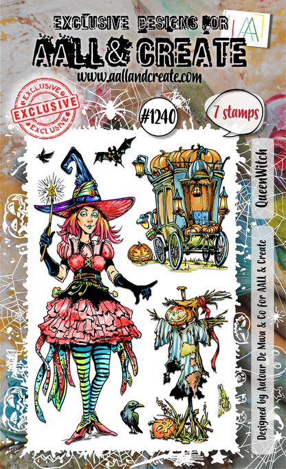 AALL and Create - Set de tampons A6 - QueenWitch