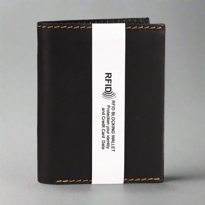 Portefeuille vertical en cuir pour homme MET