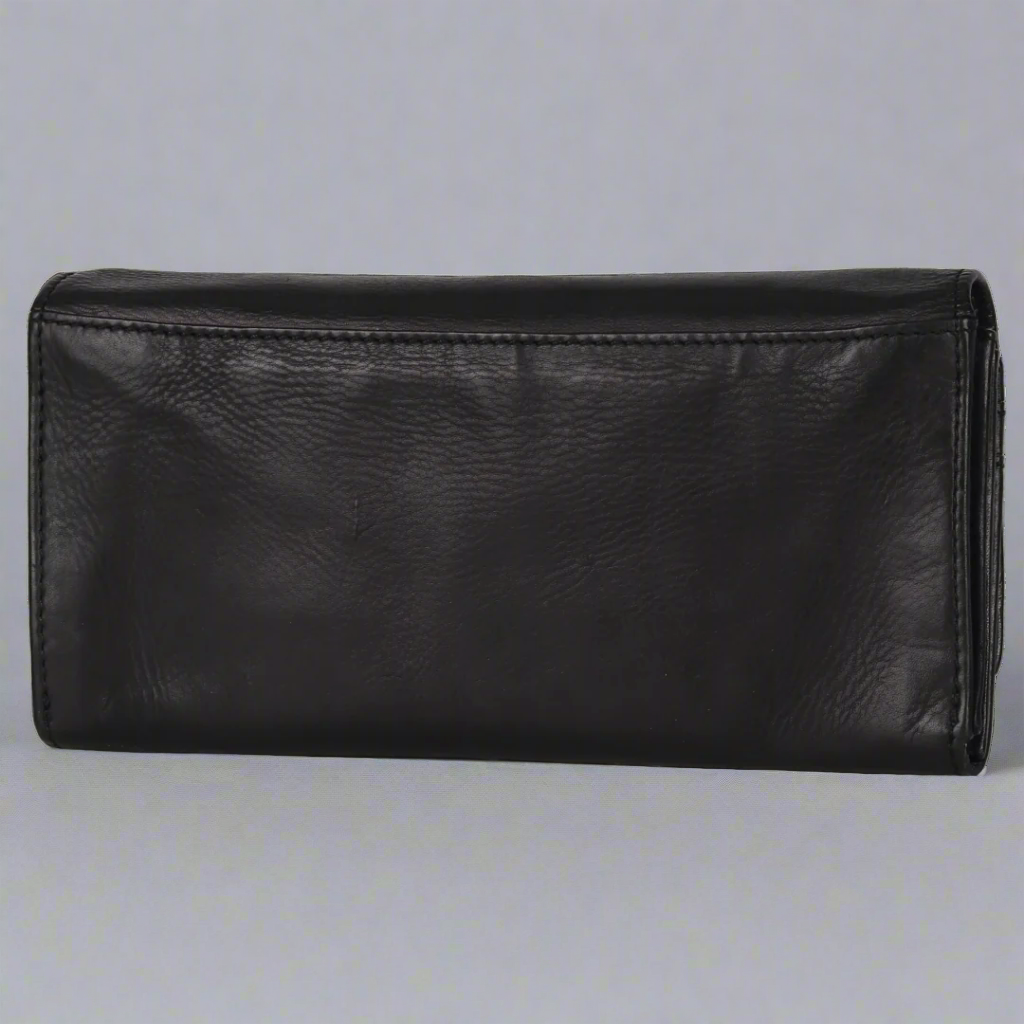 Portefeuille pochette en cuir pour femme MET