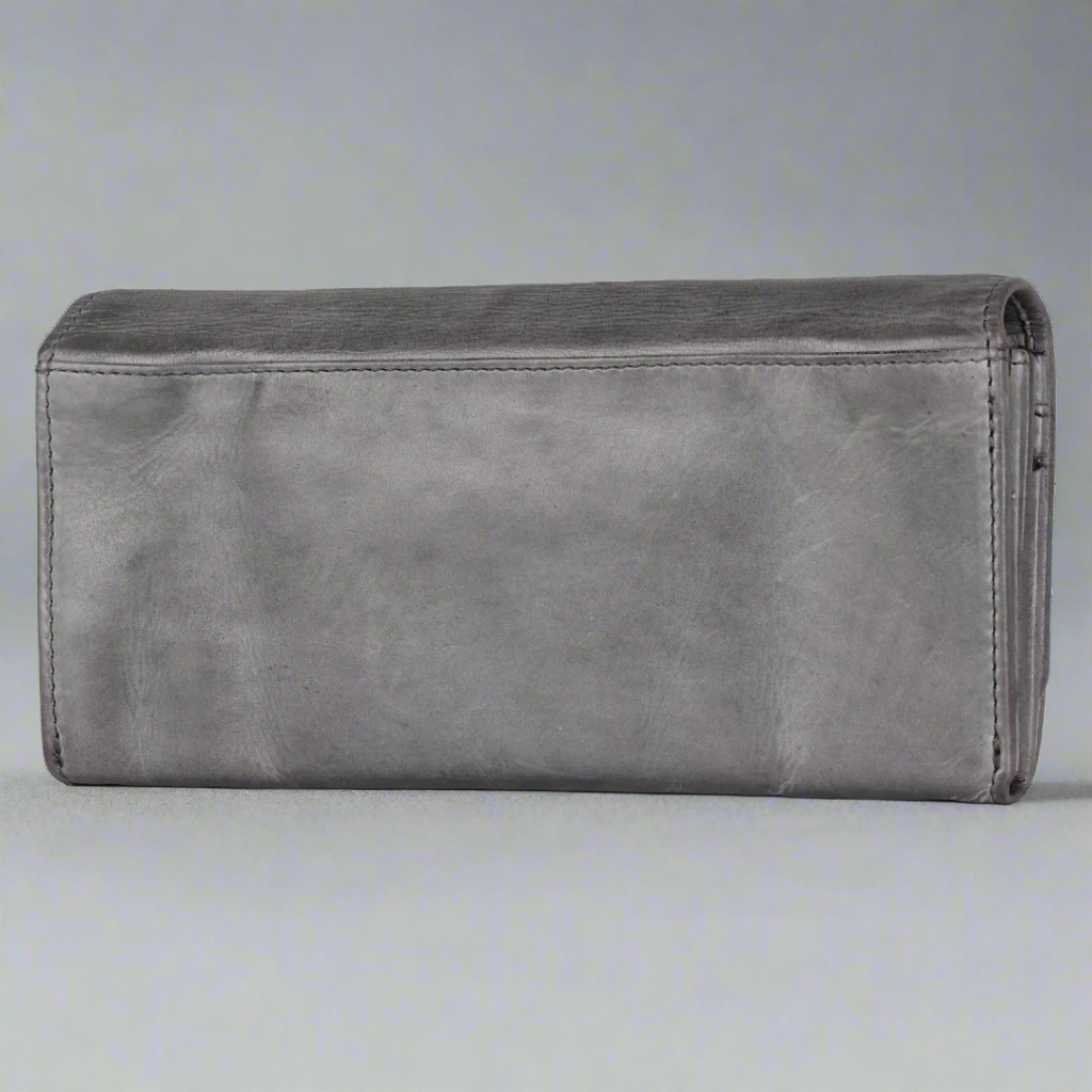 Portefeuille pochette en cuir pour femme MET