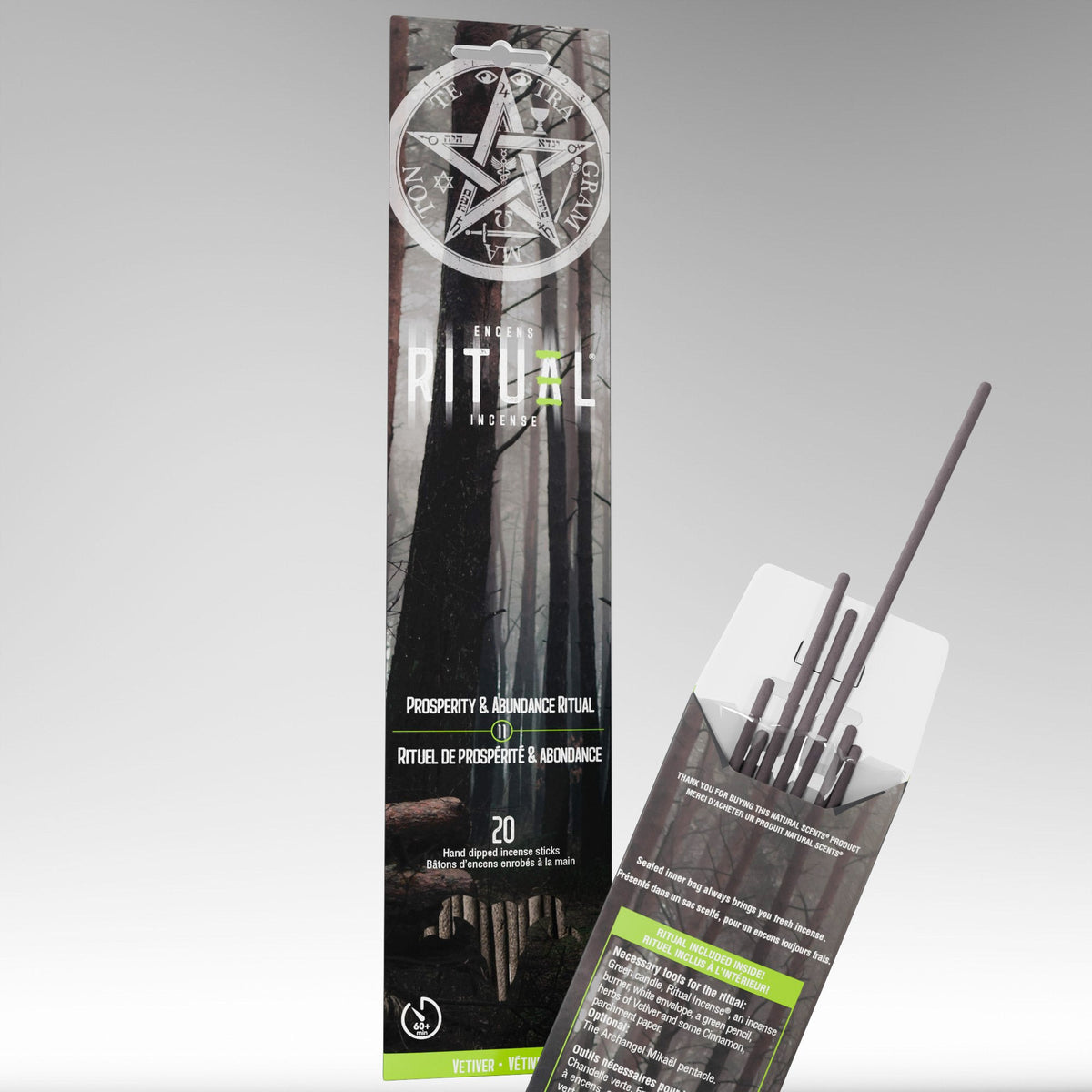 Rituel n° 11 Bâtonnets d'encens Prospérité et Abondance