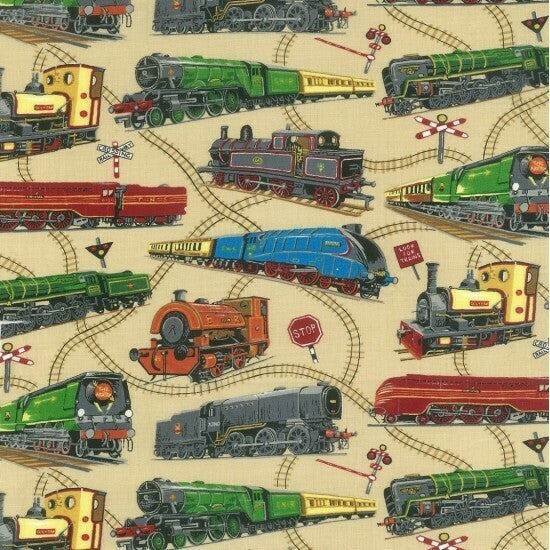 Loco-Motion by Nutex - Allover Steam Locomotive