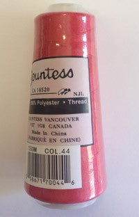Fil surjeteuse Countess, polyester, 40/2, 1500M