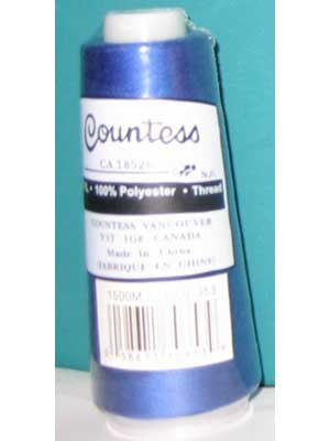 Fil surjeteuse Countess, polyester, 40/2, 1500M