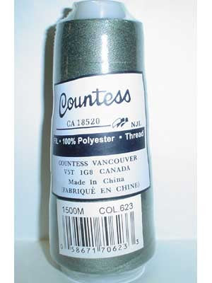 Fil surjeteuse Countess, polyester, 40/2, 1500M