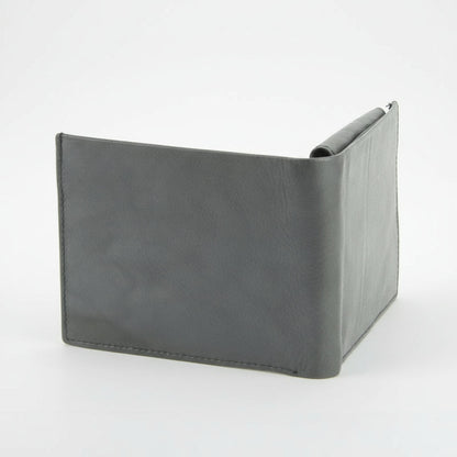 Portefeuille pour homme avec volet latéral gauche et protection RFID