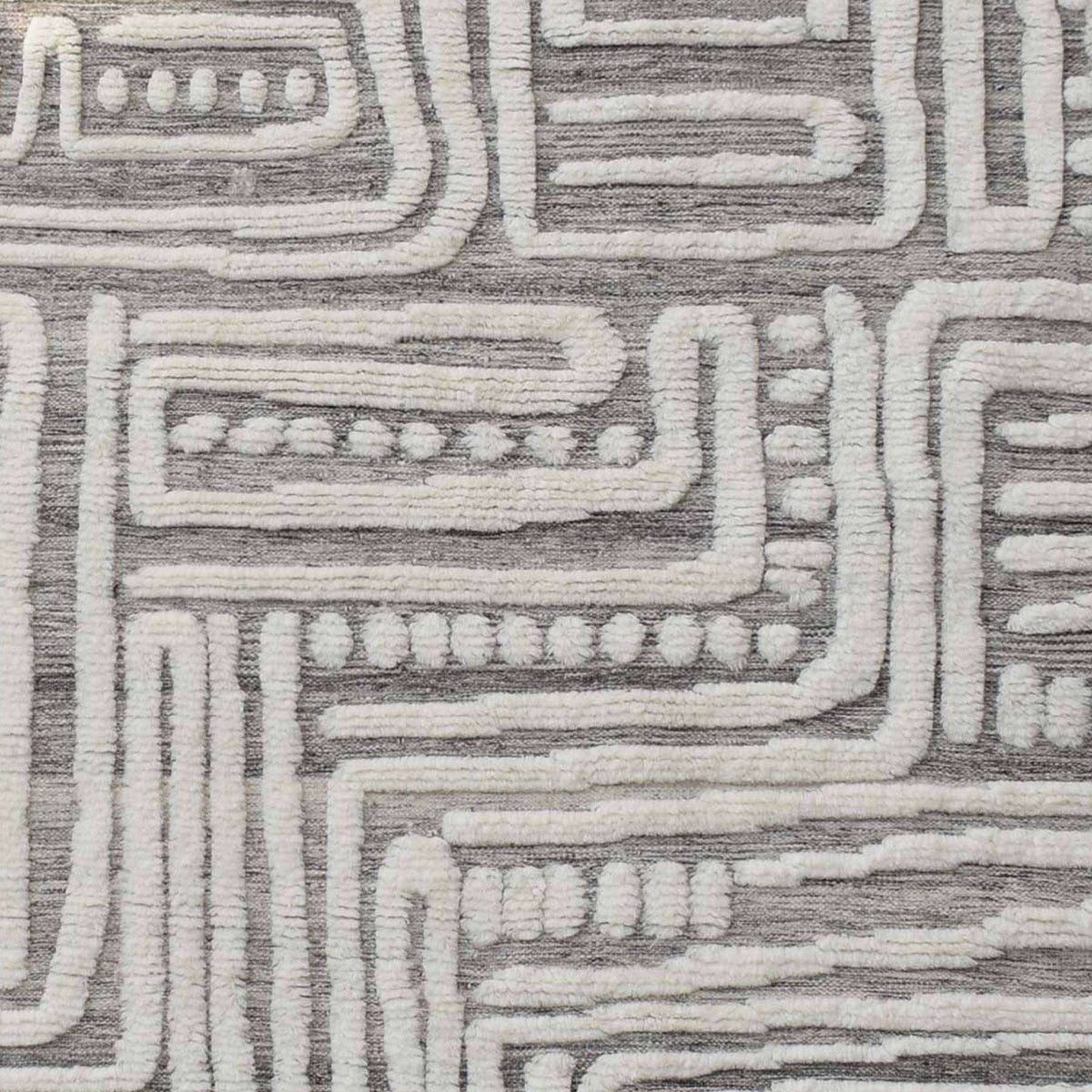 Tapis Phoebée en laine tissée 6x9