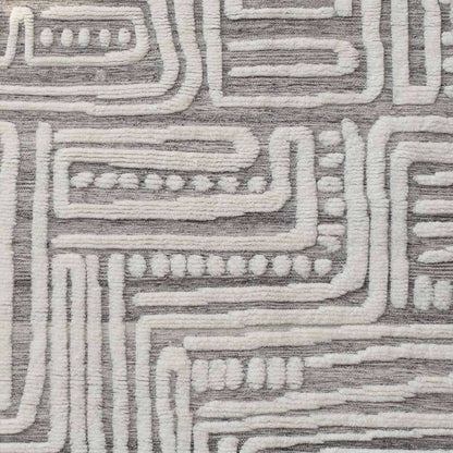 Tapis Phoebée en laine tissée 6x9