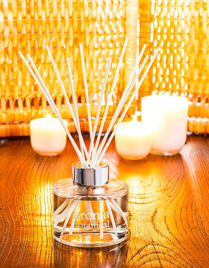 Mini bougie noix de coco et citron vert au parfum tropical rafraîchissant par Aromabotanical
