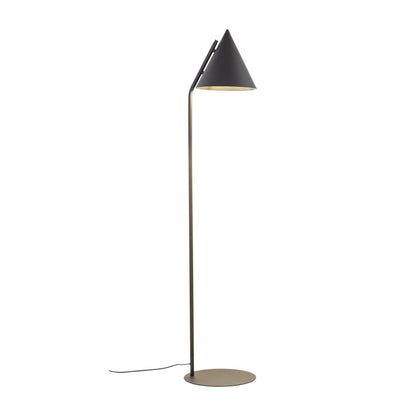 CONO Black Modern Minimalist Floor Lamp for Living Room & Reading Nook (Clearance)