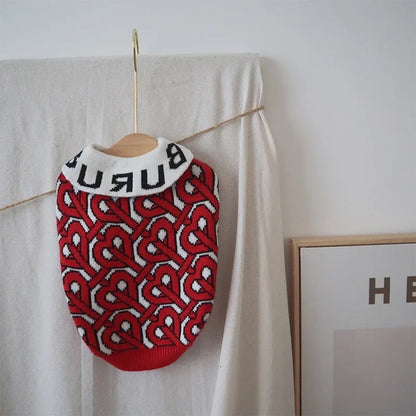 Brrbrry Dog Sweater | Knit Dog Sweater