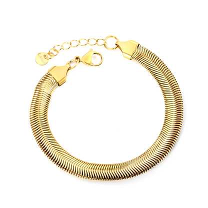 Bracelet Serpent Plat Polyvalent