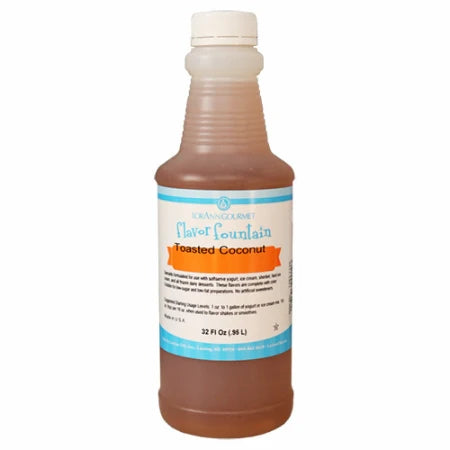 Toasted Coconut Flavor - 4 oz. - 32 oz. - Ice Cream and Beverage Flavors - LorAnn Oils - Canadian Distribution - Ships Free Within Canada on Orders Above CAD $199