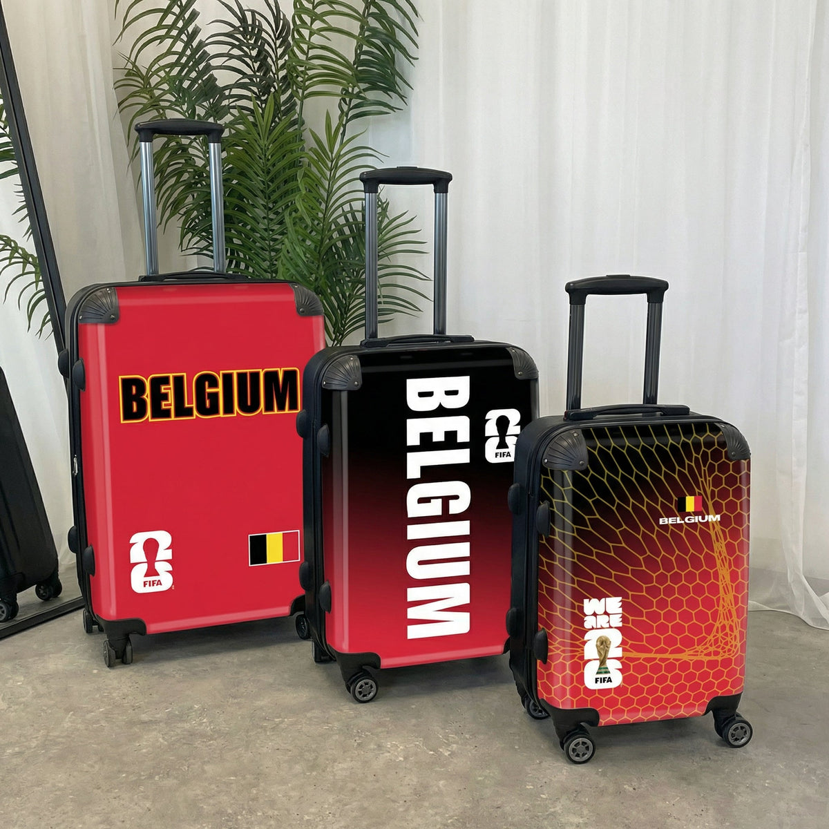 Belgium FIFA World Cup 2026 Belgium Wordmark Edition (Red)