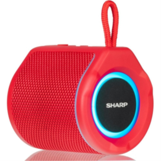 Compact Bluetooth Speaker, Red