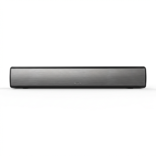 Sharp HT-SB117 2.0ch Soundbar Home Theater System – 50W RMS & Bluetooth 5.0