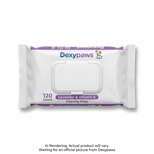 Cleansing Wipes Pouch 120ct - Lavender and Vitamin E