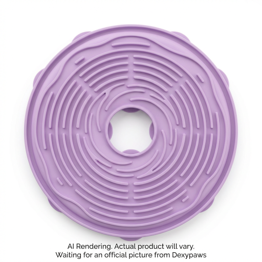 Lilac Donut Delight Enrichment Lick Mat